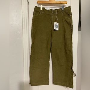 NWT Toad&Co size 10 Karuna Cord wide leg pants